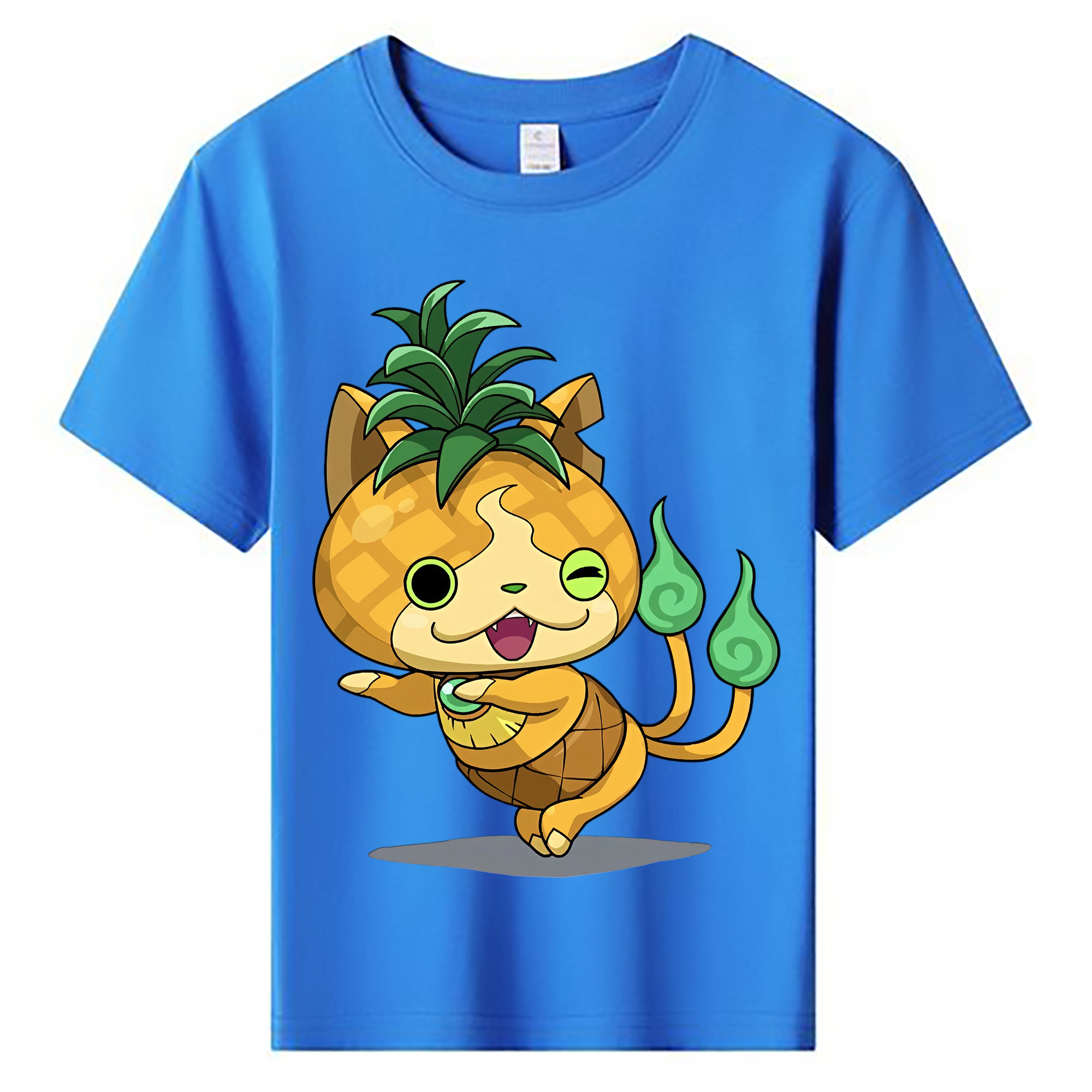 （画像用） 妖怪ウォッチ Yo-kai Watch 綿100％キッズTシャツ（フロントプリント）